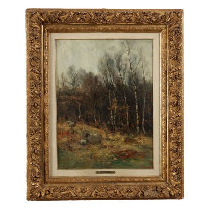 Gemälde, das Charles-François Daubigny zuzuschreiben ist